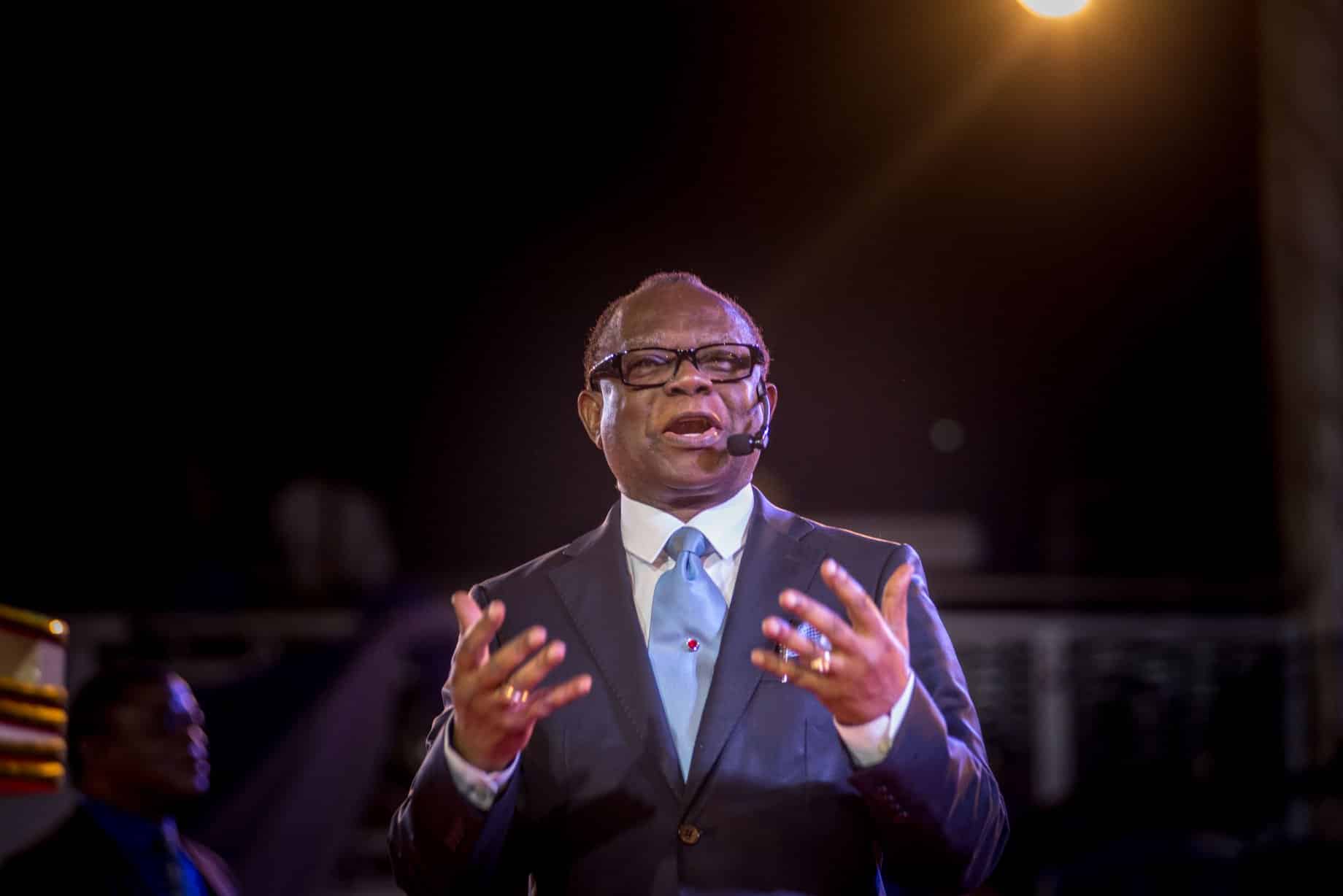 Rev. Felix I. Omobude ministering