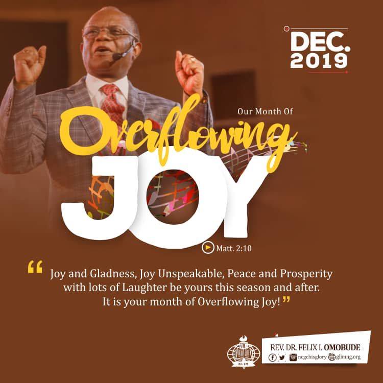 overflowing joy